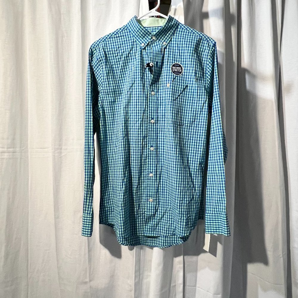 Brand New IZOD Checkered Button Up